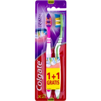 

Colgate Zig Zag зубні щіточки medium 2 шт