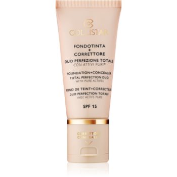 Collistar Total Perfection make-up si corector SPF 15