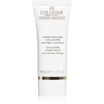 Collistar Pure Actives Collagen Cream Balm cremă-balsam antirid cu efect de întărire