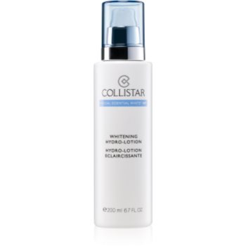 Collistar special essential white® hp lapte demachiant hranitor pentru o piele mai luminoasa
