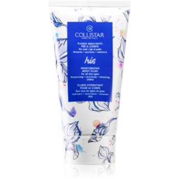 Collistar iris moisturizing body fluid cremă corp cu efect de emoliere nutritie si hidratare