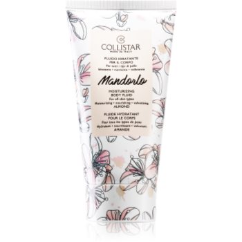 Collistar mandorlo moisturizing body fluid cremă corp cu efect de emoliere nutritie si hidratare