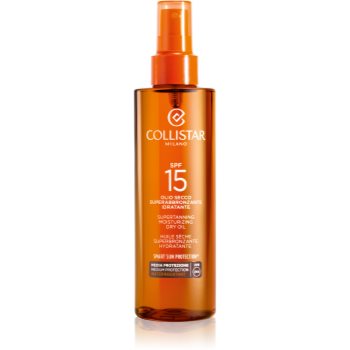 Collistar sun protection ulei pentru plaja spf 15