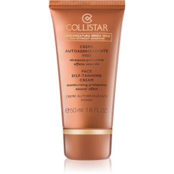Collistar Self Tanners samoopalovací krém na obličej 50 ml