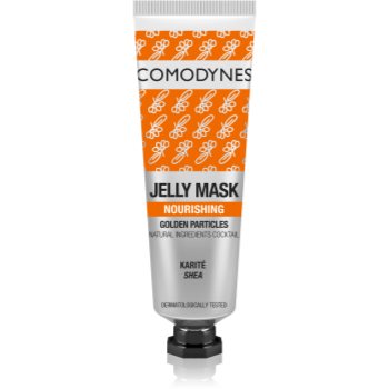 Comodynes jelly mask golden particles masca - gel hranitoare