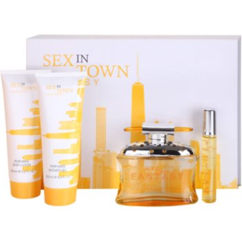 

Concept V Fantasy подарунковий набір І Парфумована вода 100 ml + Парфумована вода 20 ml + Гель для душу 200 ml + Молочко для тіла 200 ml