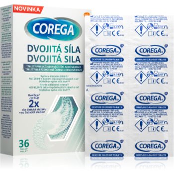 Corega Tabs comprimate de curățare pentru aparatul dentar și proteze dentare detasabile 36 buc