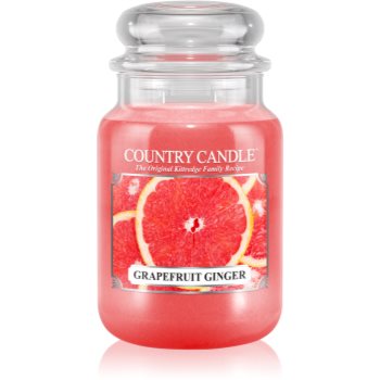 Country Candle Grapefruit Ginger lumânare parfumată