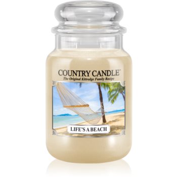 Country Candle Life's a Beach lumanari parfumate 652 g