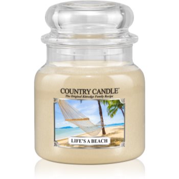 Country Candle Life's a Beach lumanari parfumate 453 g
