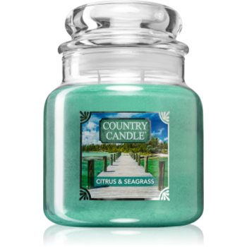 Country candle citrus & seagrass lumânare parfumată mediu