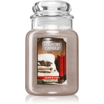Country candle warm & fuzzy lumânare parfumată