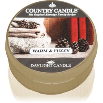 Country candle warm & fuzzy lumânare