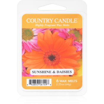 Country Candle Sunshine & Daisies ceară pentru aromatizator