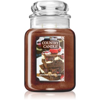Country candle brownie cheesecake lumânare parfumată