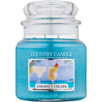 Country Candle Coconut Colada lumânare parfumată