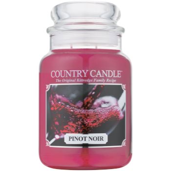 Country Candle Pinot Noir lumanari parfumate 652 g