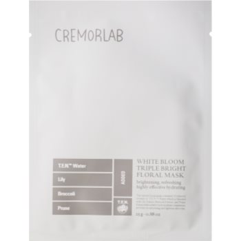 

Cremorlab White Bloom освітлююча тканинна маска 25 гр