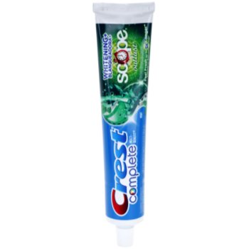 

Crest Complete Scope Whitening+ Outlast відбілююча зубна паста для свіжого подиху присмак Mint 164 гр