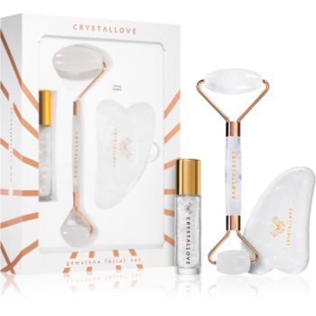 Crystallove Quartz Beauty Set Clear set pentru îngrijirea pielii poza