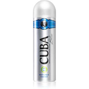 Cuba blue spray şi deodorant pentru corp pentru bărbați