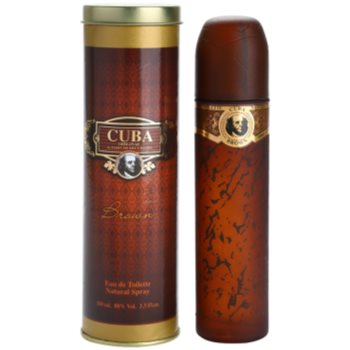 Cuba brown eau de toilette pentru bărbați