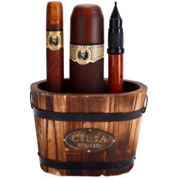 Cuba Gold dárková sada IV. toaletní voda 100 ml + toaletní voda 35 ml + toaletní voda 15 ml