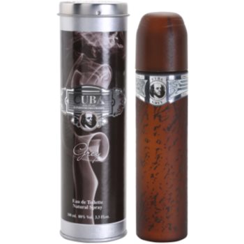 Fotografie Cuba Grey toaletní voda pro muže 100 ml
