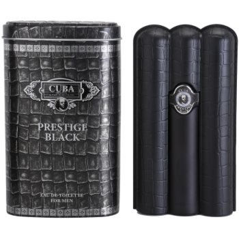 Cuba Prestige Black toaletní voda pro muže 90 ml