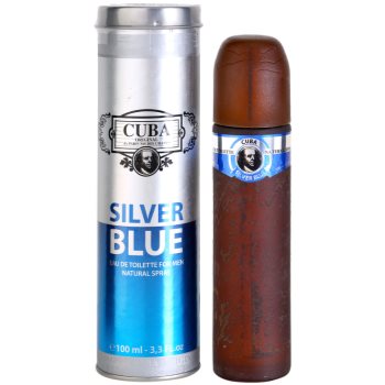 

Cuba Silver Blue туалетна вода для чоловіків 100 мл
