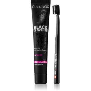 Curaprox black is white set de cosmetice i. unisex