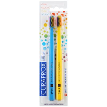 

Curaprox 5460 Ultra Soft Rainbow Edition зубні щітки 2 шт