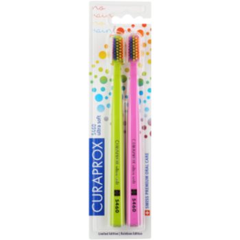 

Curaprox 5460 Ultra Soft Rainbow Edition зубні щітки 2 шт