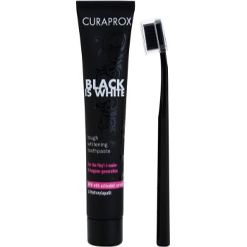 Curaprox Black is White kosmetická sada I.
