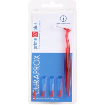 Curaprox Prime Plus perii de rezerva interdentare 5 piese + suport