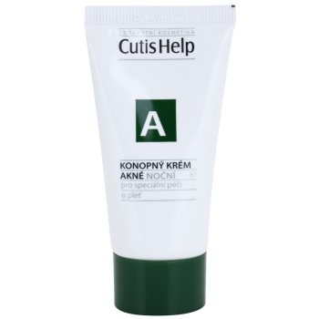 Cutishelp health care a - acne crema de noapte de canepa pentru ten acneic