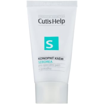 CutisHelp Health Care S - Seborrhea crema de cânepă împotriva dermatitei seboreice pentru reglarea cantitatii de sebum.