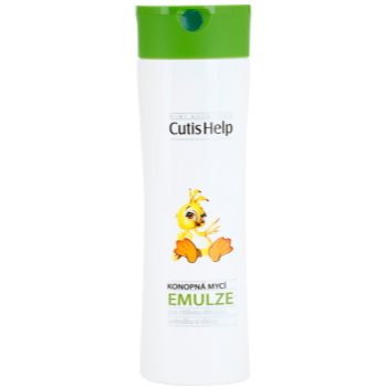Cutishelp mimi lotiune pentru curatare cu extract de canepa pentru nou-nascuti si copii