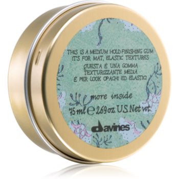 Davines more inside guma pentru styling pentru un aspect mat