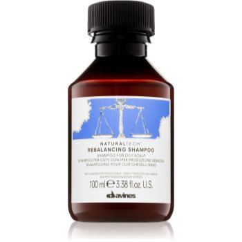 Davines naturaltech rebalancing sampon pentru curatarea profunda a scalpului seboreic