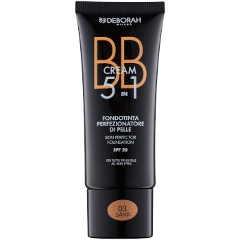 

Deborah Milano 5 in 1 BB крем 5 в 1 SPF 20 відтінок 03 Sand 30 мл
