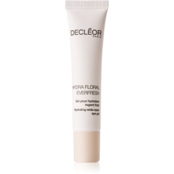Decléor Hydra Floral Everfresh gel de ochi hidratant lumineaza si catifeleaza pielea