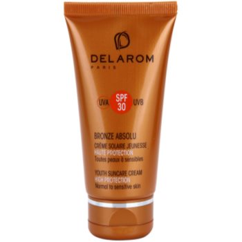 Fotografie Delarom Bronze Absolu omlazující ochranný denní krém SPF 30 50 ml