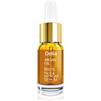 Delia cosmetics professional face care argan oil ser pentru regenerare si intinerire cu acid hialuronic pentru fata, gat si piept