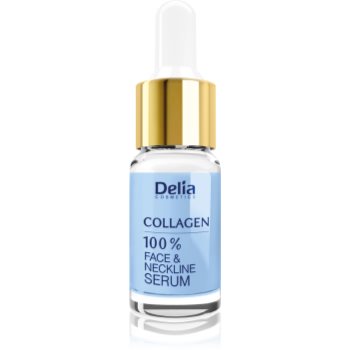 Delia cosmetics professional face care collagen ser pentru hidratare intensiva anti-imbatranire pentru fata, gat si piept