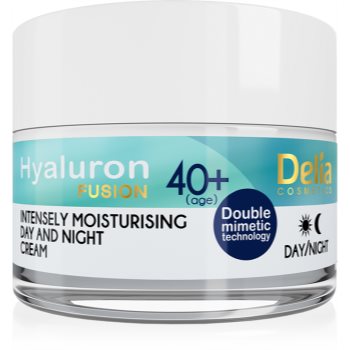 Delia Cosmetics Hyaluron Fusion 40+ Crema intens hidratanta anti-rid