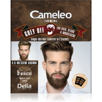 Delia Cosmetics Cameleo Men culoare de unică folosință, pentru acoperirea imediată a părului cărunt