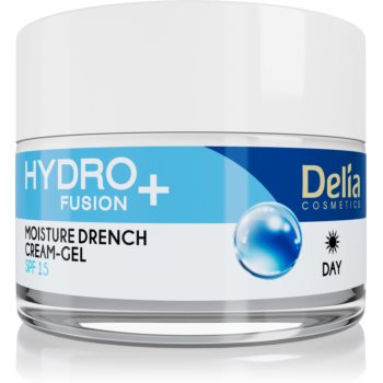 Delia Cosmetics Hydro Fusion + crema hidratanta usoara imagine