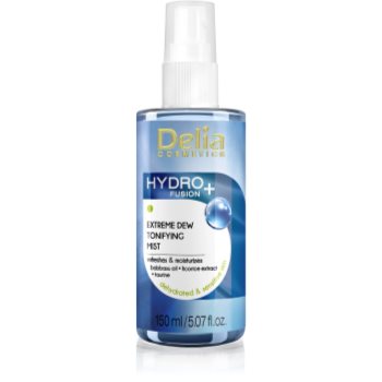 Delia cosmetics hydro fusion + ceață facială tonică cu efect de hidratare