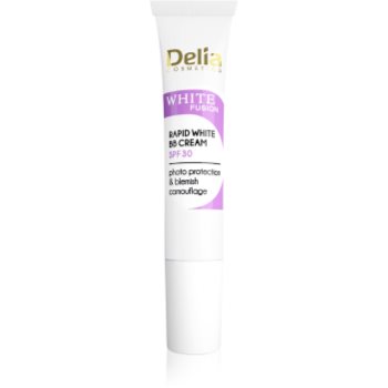 Delia cosmetics white fusion c+ creama bb impotriva petelor ce ofera stralucire spf 30